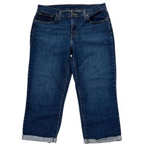 Levi's Classic Cuffed Capri Jeans